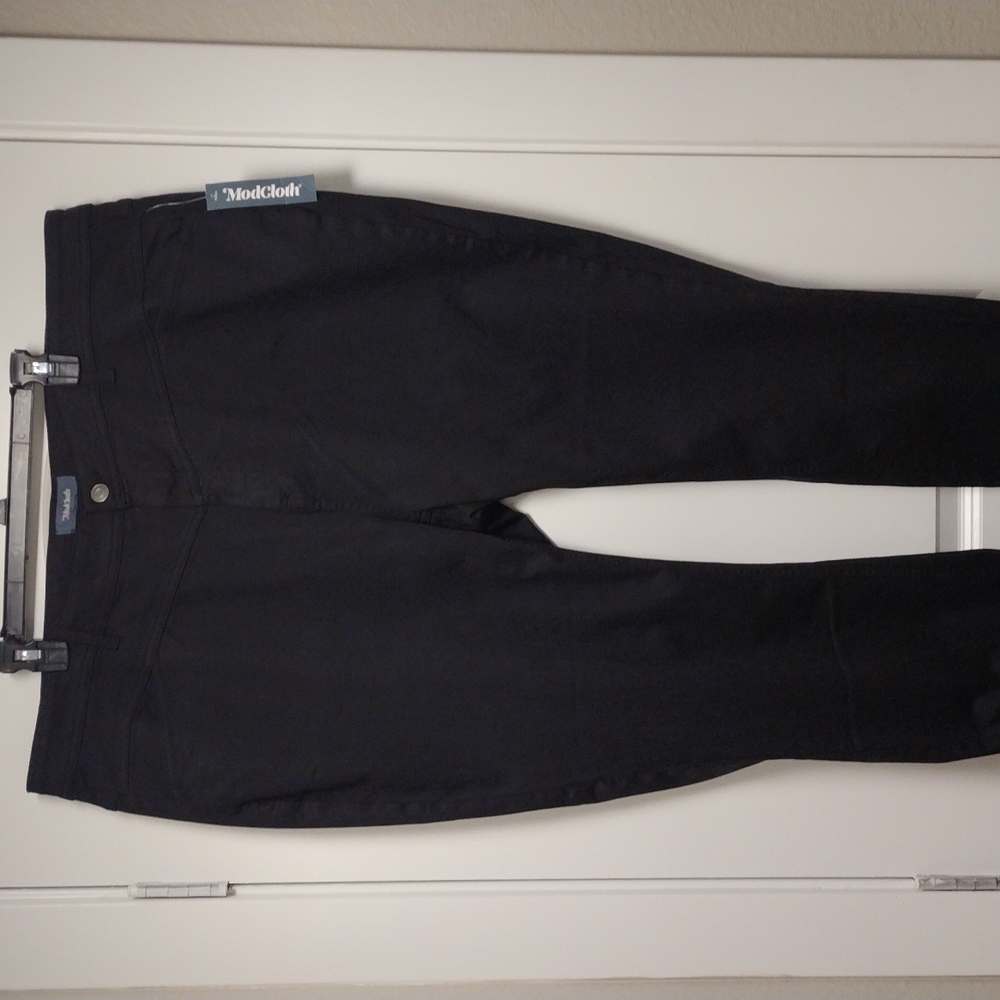 ModCloth Black 80s Director's Cut Skinny Jeans - Picture 5 of 7